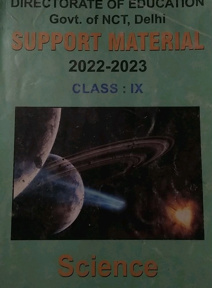 Support MATERIAL CLASS 9TH SCIENCE