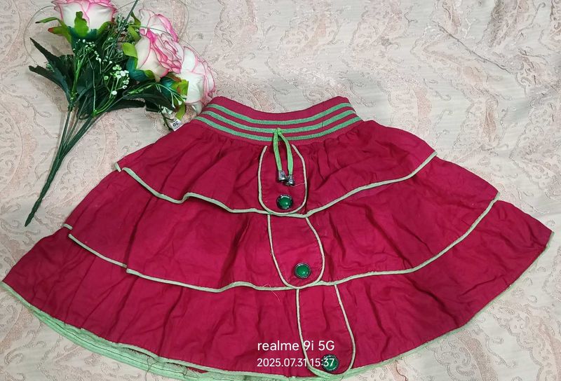 Cute Girl&#39;s Skirt