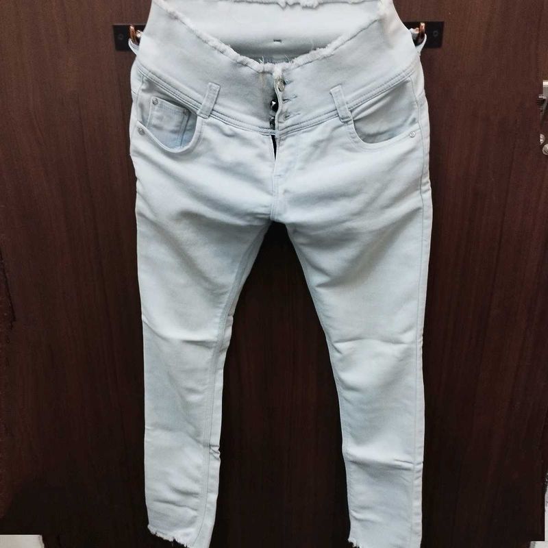 Light Wash Denim Jeans