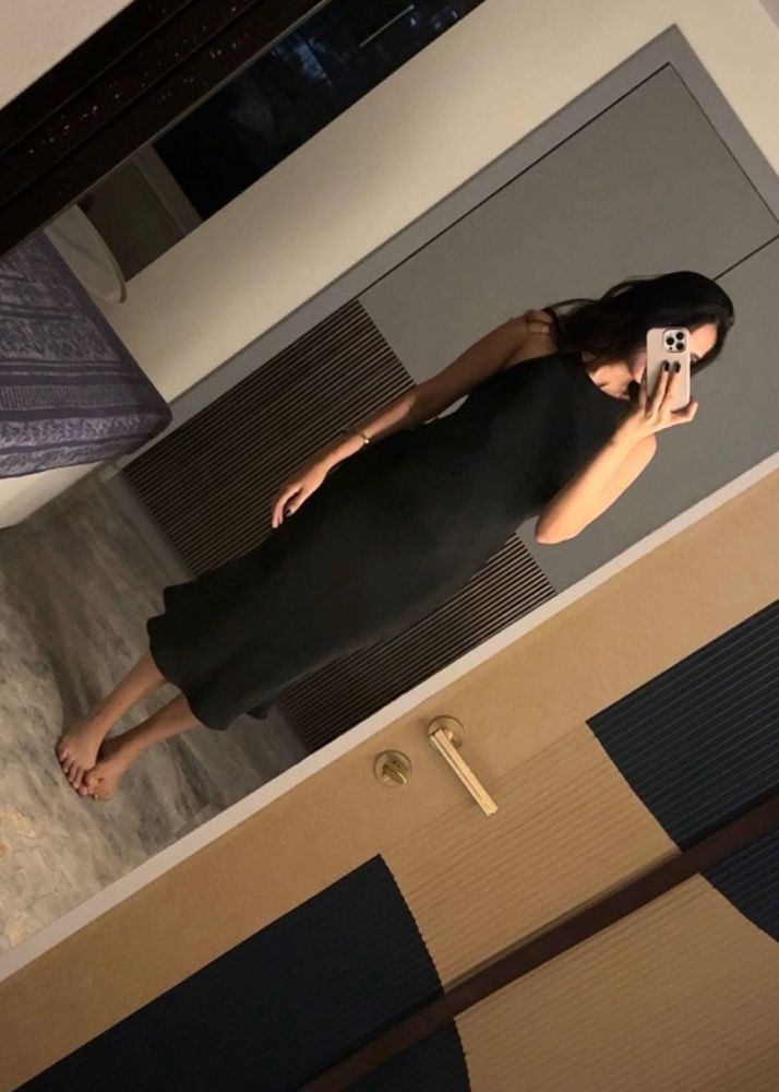 Zara Satin Midi