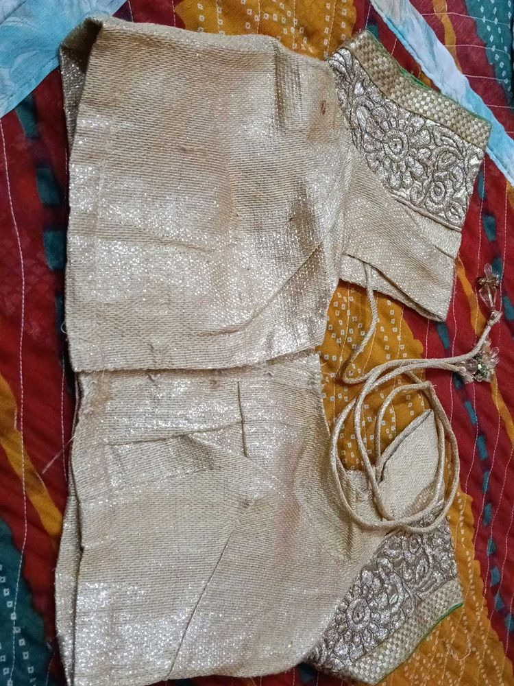 Gold Embroidered Blouse