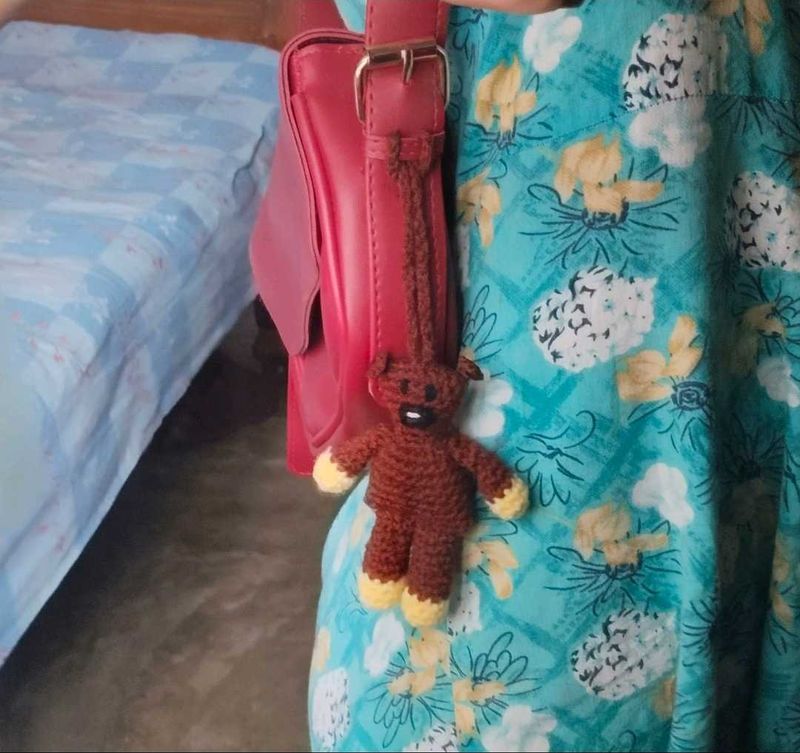 Crochet Mr.Bean Teddy 🧸 Charm✨