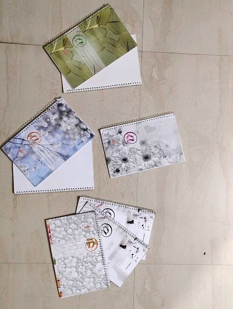 Spiral Notebooks - Artsy Designs