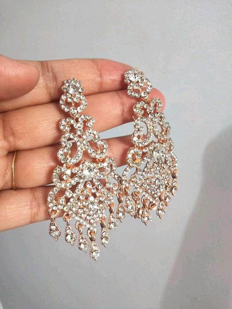 Sparkling Chandelier Earrings