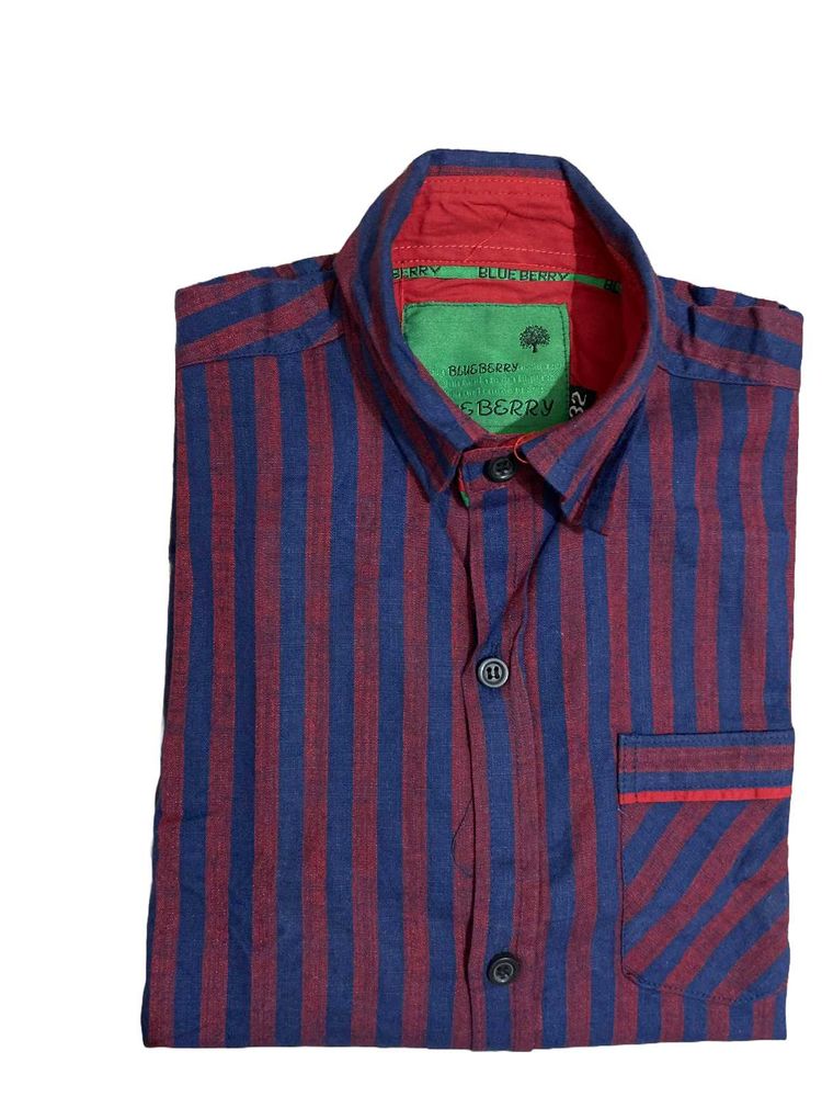 Striped Blue Berry Shirt
