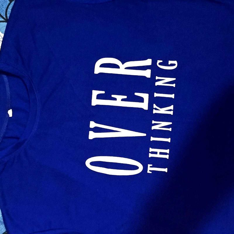 Blue Graphic T-Shirt