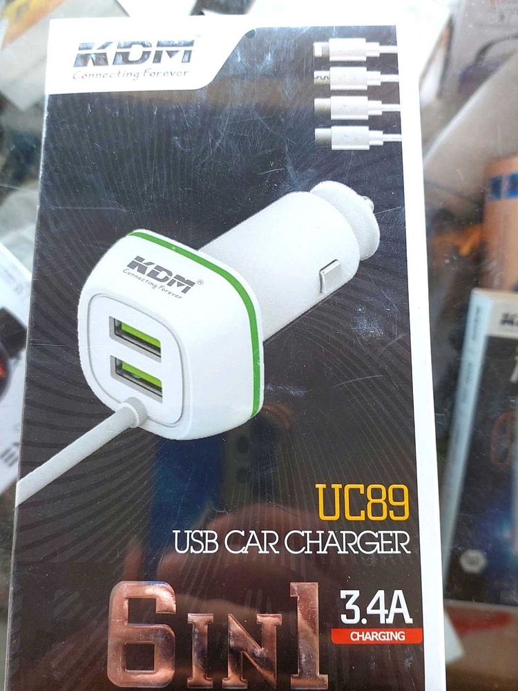 KDM UC89 USB Car Charger