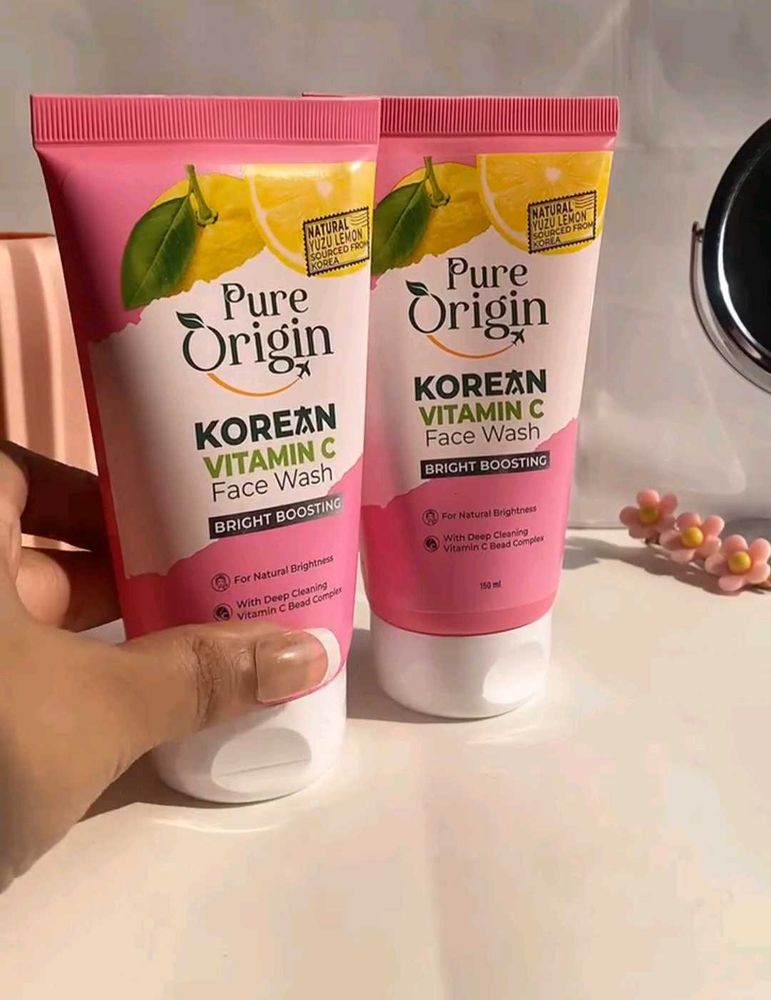 Pure Origin Korean Vitamin C Face Wash