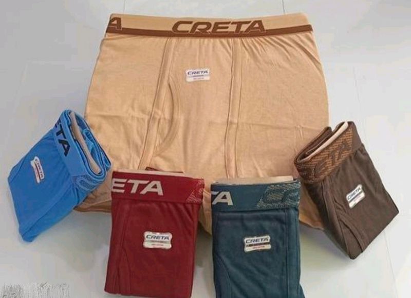 Creta Cotton Underwear Mini Trunk( Pack Of 5)