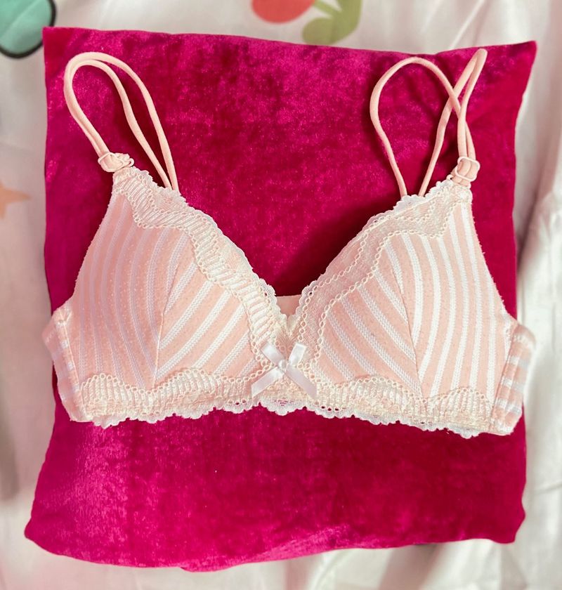 Cute Striped Bra