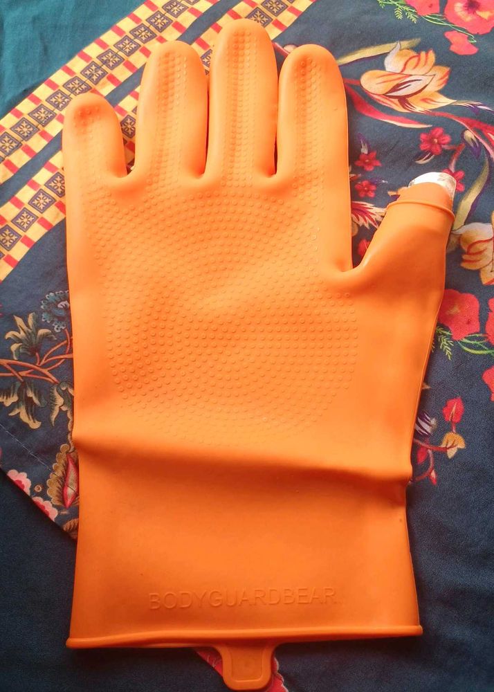 💥🆕️ Silicone Glove With Thumb Knife