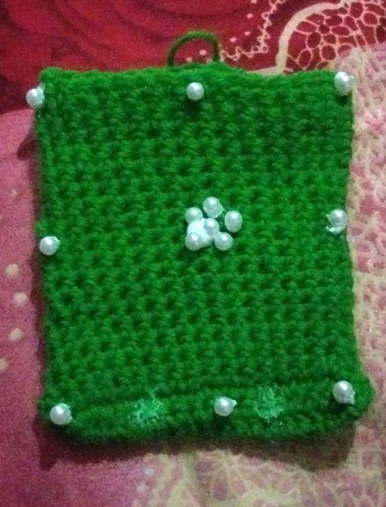 Handmade Crochet Mini Handbag