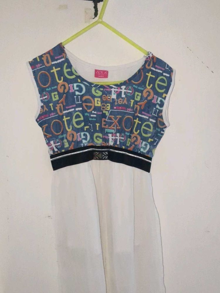 A Line Dress With Slits