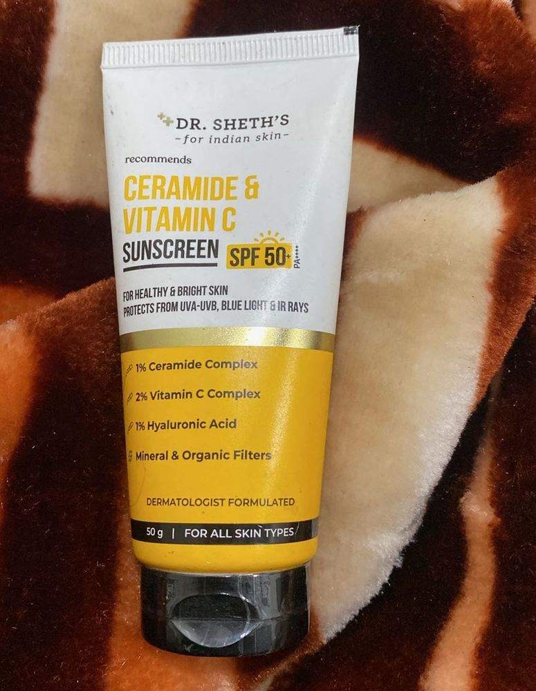 Dr. Sheth's Ceramide &amp; Vitamin C Sunscreen