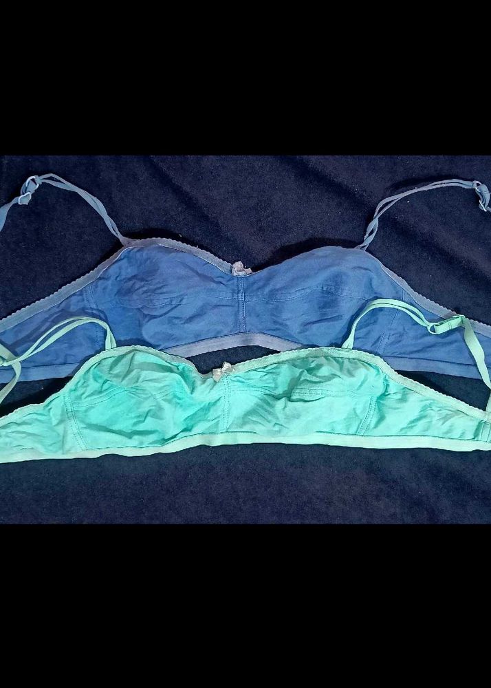 Two Cute Bras - Blue &amp; Mint