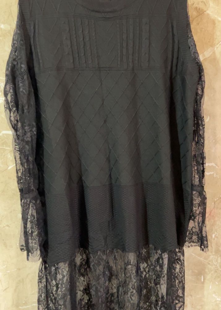 Black long top