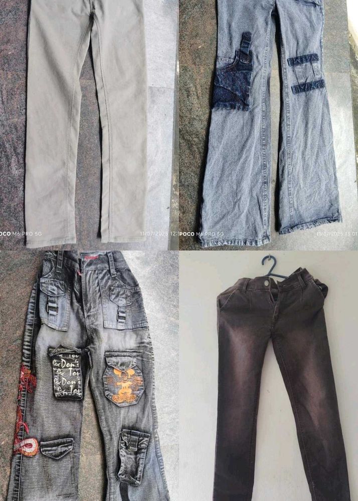 4 Pants For Boys