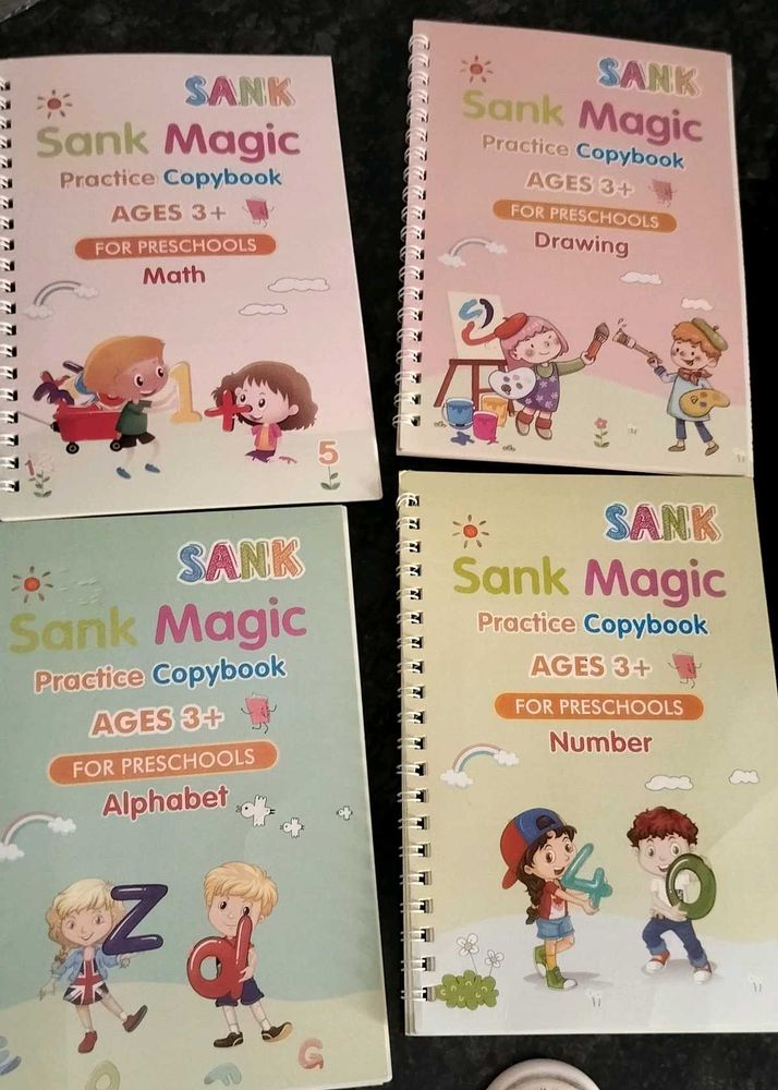 Sank Magic Practice Copybooks (Ages 3+)