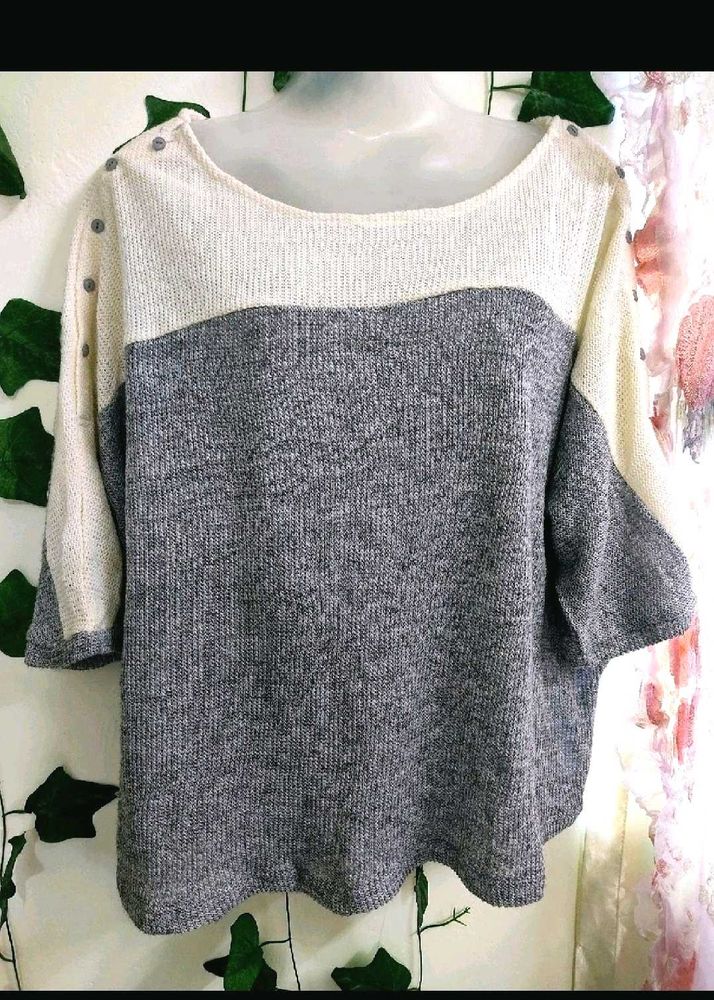 Woolen Sweater Trrendy Look.Winter Season Bust Fre