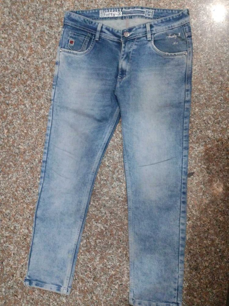 Light Wash Denim Jeans