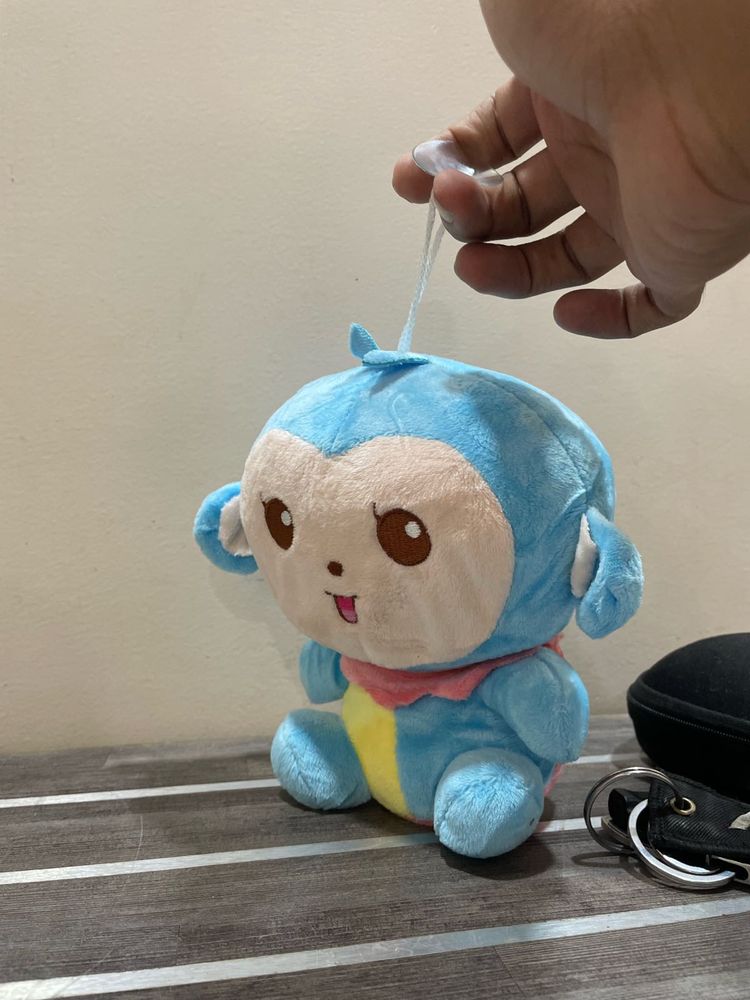 🐵 Adorable Blue Monkey Toy 🧸