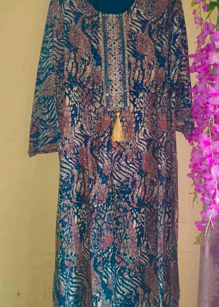 Elegant Printed Kurta