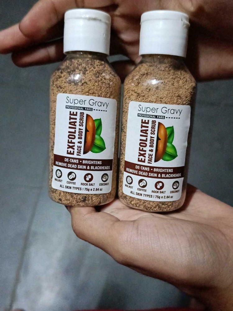 Exfoliate Face And Body Scrub