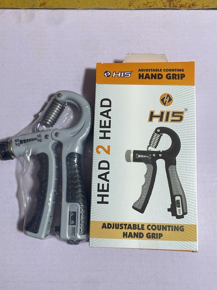 hand gripper with meter
