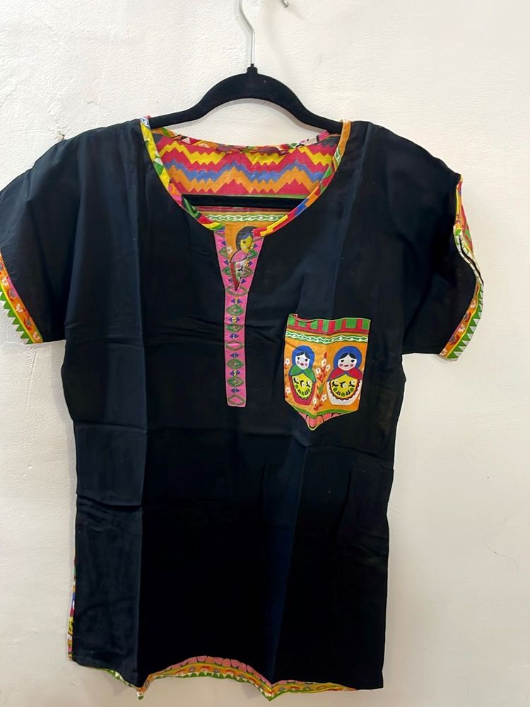 Ethnic Black Kurta