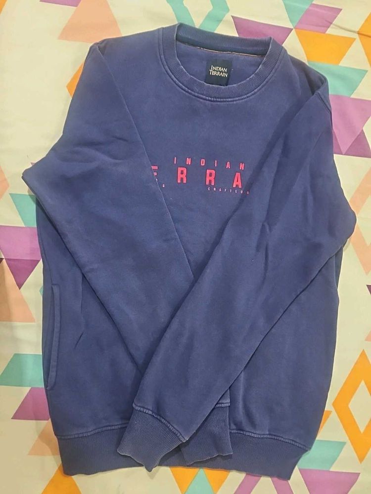 Indian Terrain Blue Sweatshirt
