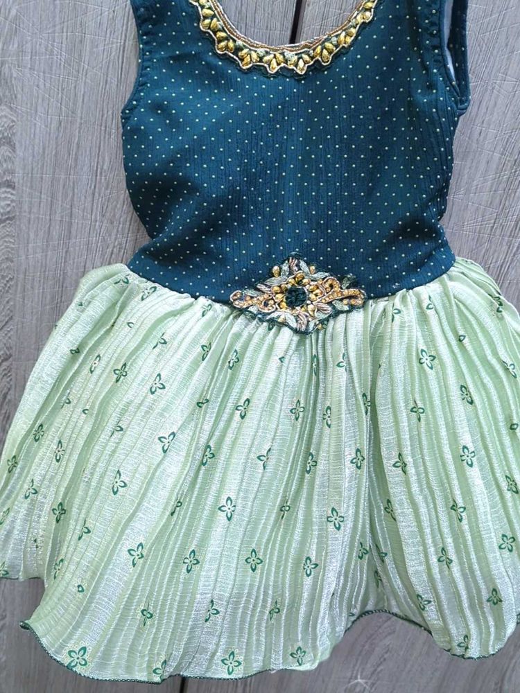 Cute Green Party Dress