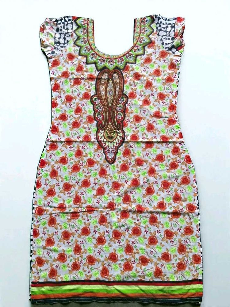 Floral Print Kurta