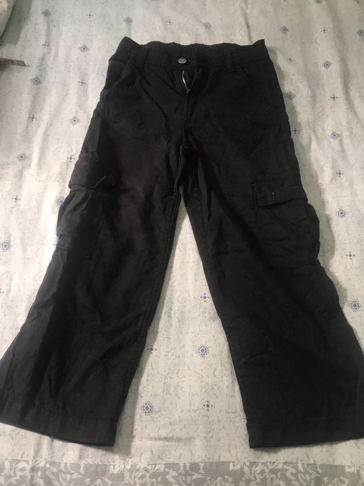 Black Cargo Pants
