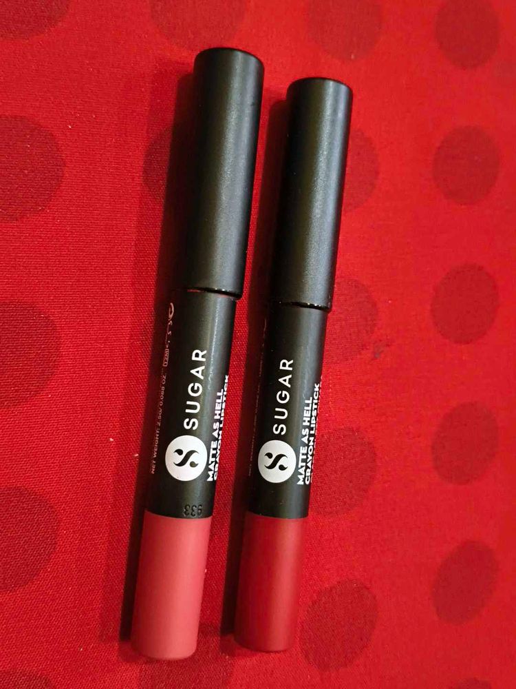 FREE DELIVERY SUGAR Matte Lipstick Crayons