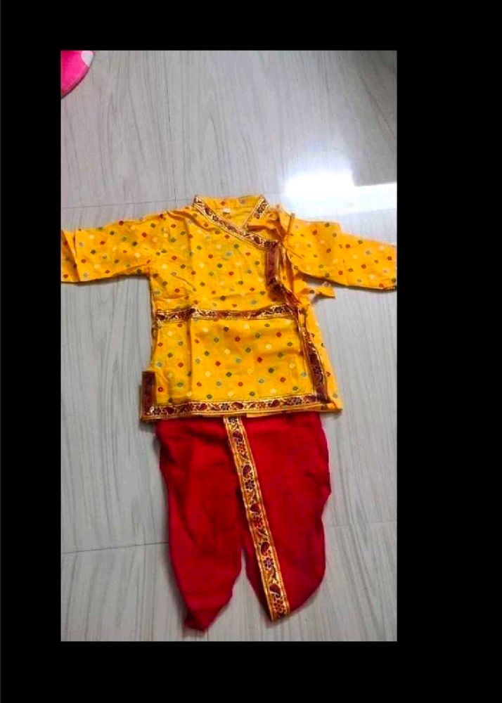 Krishna Dhoti Kurta Dress