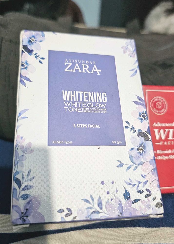 Zara Whitening Whiteglow Tone Facial Kit