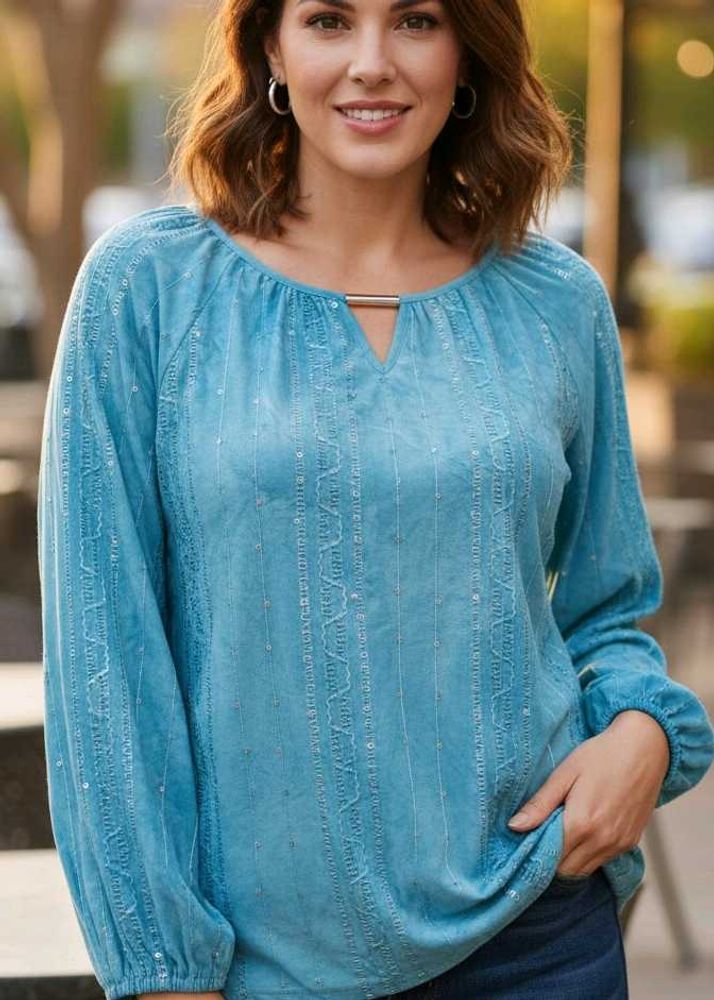 Sky Blue Top