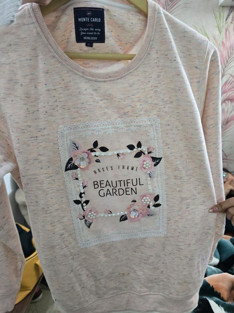 Monte Carlo Floral Sweatshirt