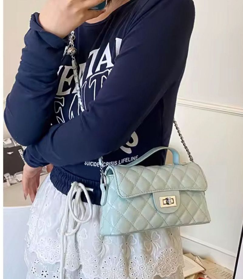 CHANEL-Quilted Crossbody Bag