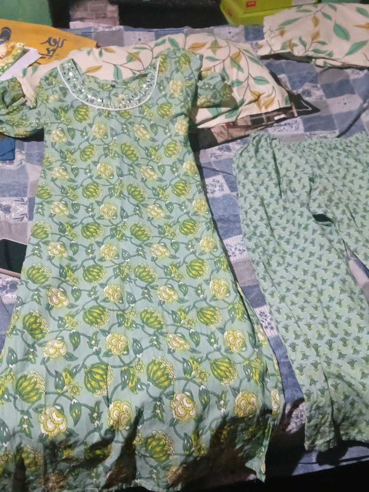 Floral Kurta Set