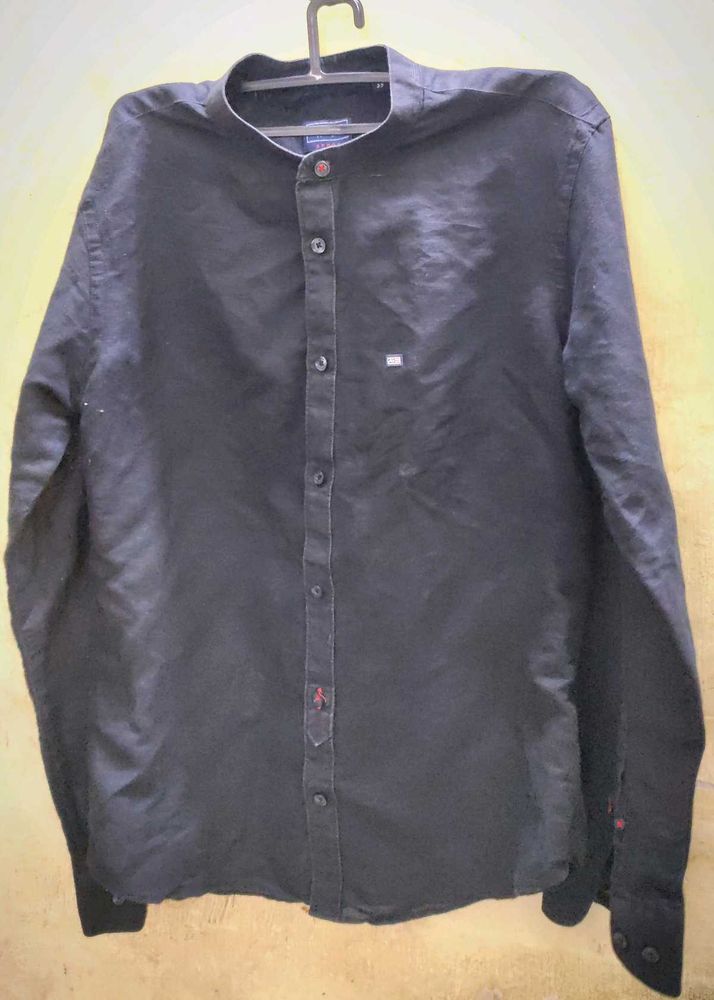 Arrow Brand Black Linen Shirt 🖤🖤