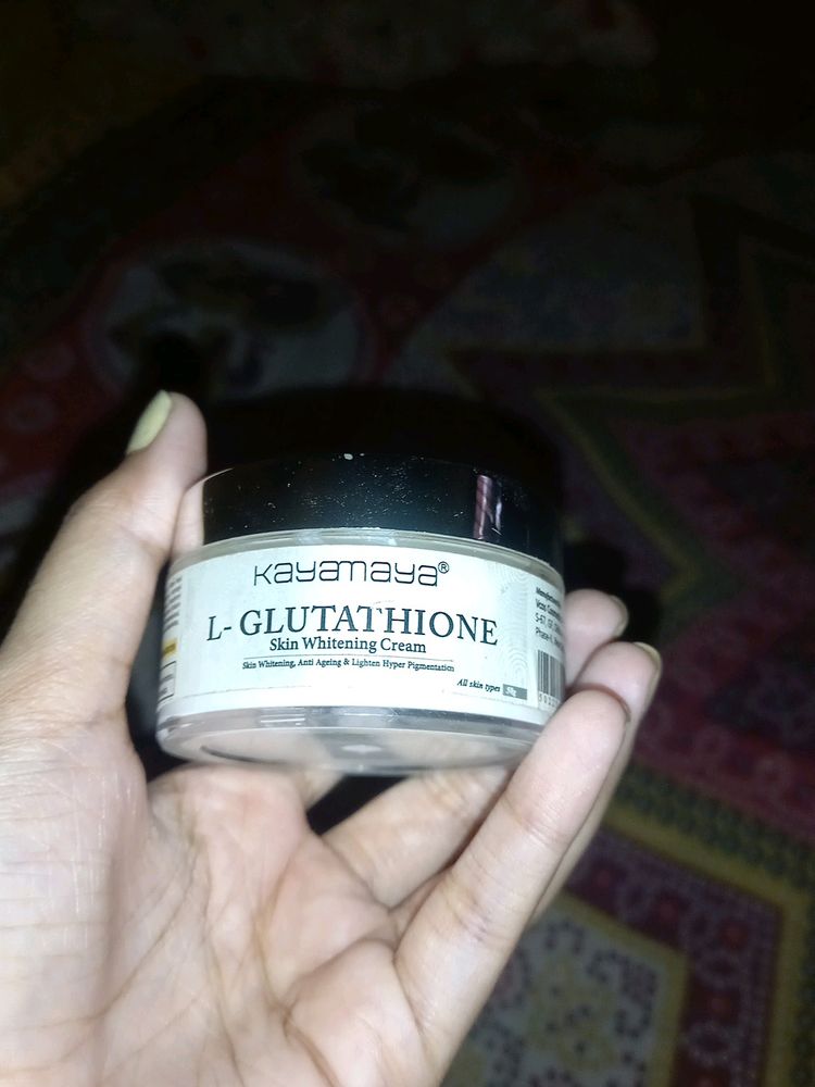 Kayamaya L-GLUTATHIONE Skin Whitening Cream