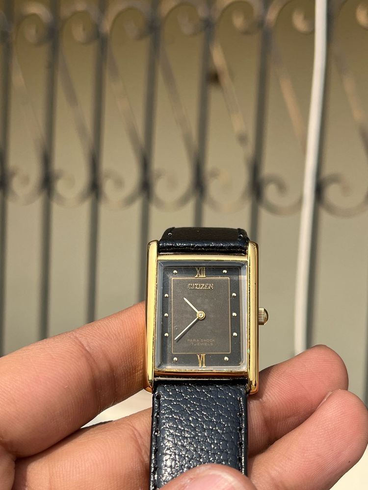 Citizen Hand winding Tank watch