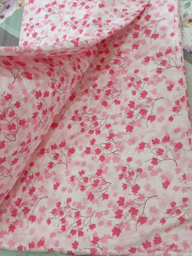 New Cotton Printed Fabric For Cord Set
