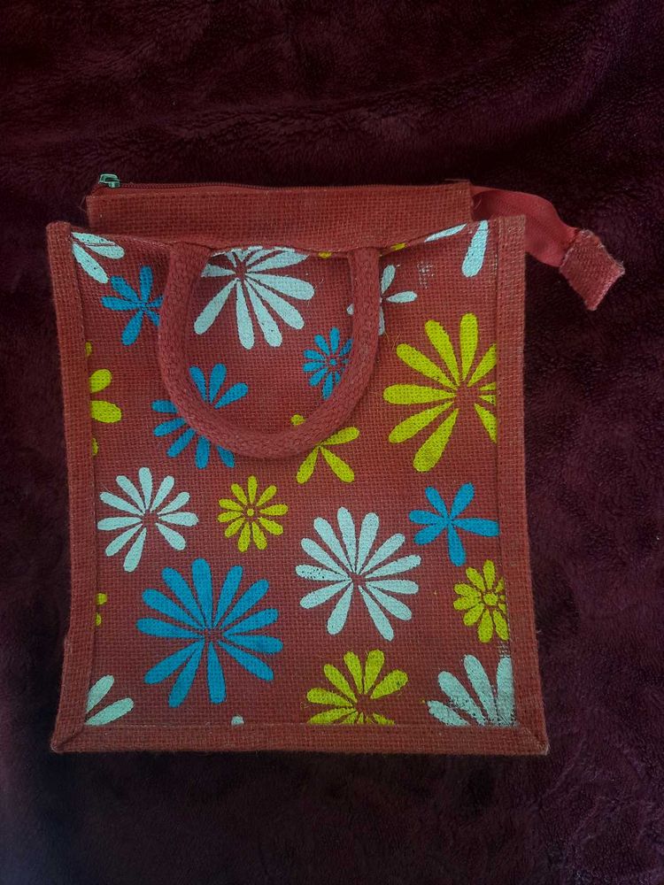 Jute Handloom Bag,Hasn&#39;t Been Used At All