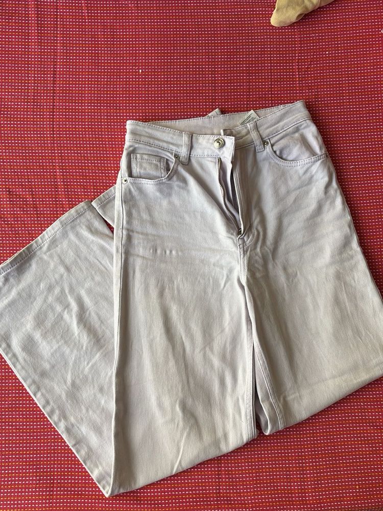 Light Purple/ pinkWide Leg Jeans