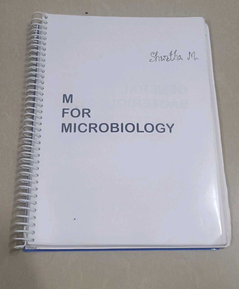M for microbiology