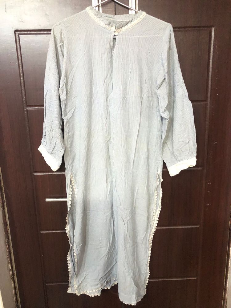 Striped Cotton Kurta