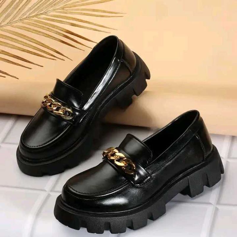 Chunky Chain Loafers