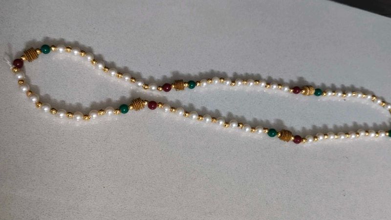 Pearl Beaded Necklace